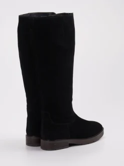 Gabor Comfort – Stiefel aus Veloursleder schwarz
