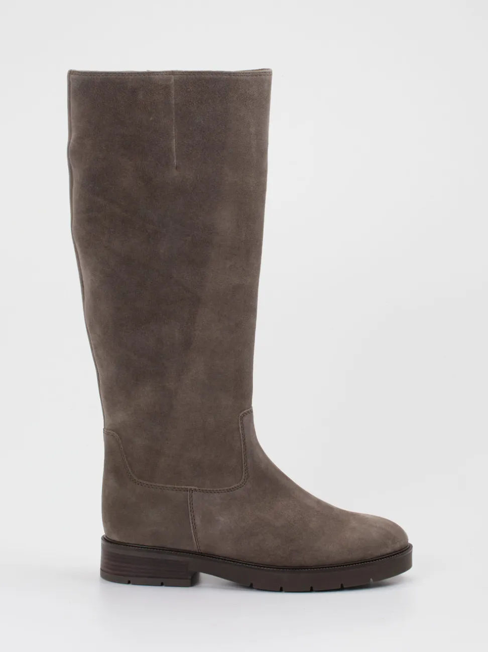 Gabor Comfort – Stiefel aus Veloursleder taupefarben