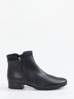 Gabor Comfort – Stiefelette aus Lammleder Schwarz
