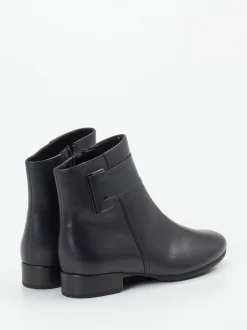 Gabor Comfort – Stiefelette aus Kalbleder Tiefschwarz
