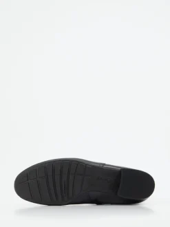 Gabor Comfort – Stiefelette aus Kalbleder Tiefschwarz