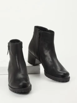 Gabor Comfort – Stiefelette aus Kalbleder schwarz