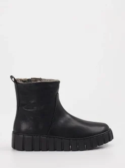Gabor Comfort – Stiefelette aus Leder schwarz