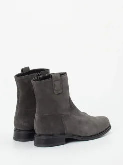 Gabor Comfort – Stiefelette aus Veloursleder Grau