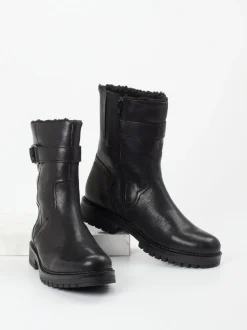 Gabor Comfort – Stiefelette aus Kalbleder Schwarz