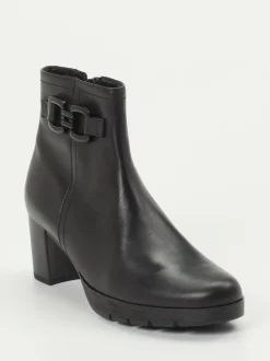 Gabor Comfort – Stiefelette aus Kalbleder schwarz