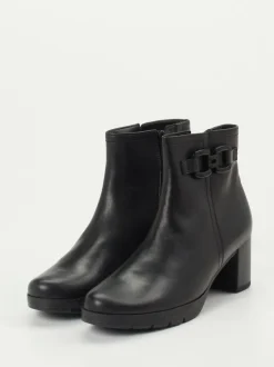 Gabor Comfort – Stiefelette aus Kalbleder schwarz