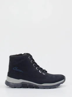 Gabor Comfort – Stiefelette aus Nubukleder Dunkelblau