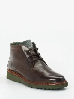 Galizio Torresi – Desert Boot aus Kalbleder Dunkelbraun