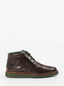 Galizio Torresi – Desert Boot aus Kalbleder Dunkelbraun