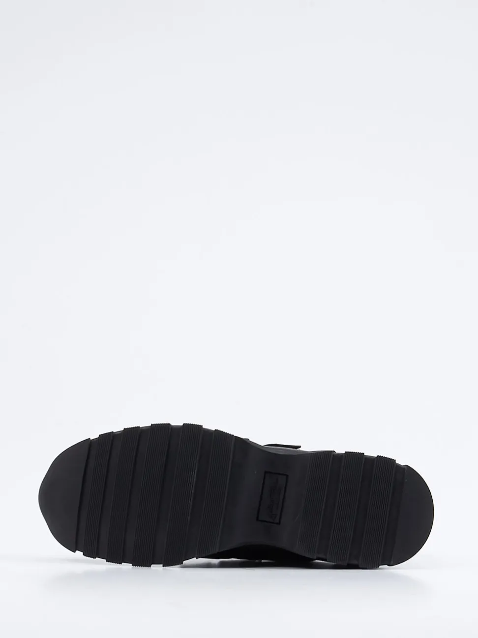 Galizio Torresi – Klett-Sneaker aus Kalbleder schwarz