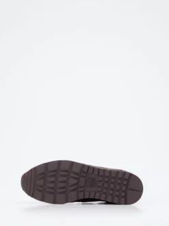 Galizio Torresi – Leder-Sneaker aus Kalbleder Blaugrau
