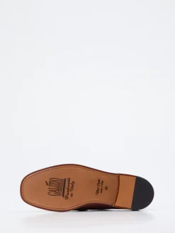 Galizio Torresi – Loafer aus Kalbleder Kastanienbraun