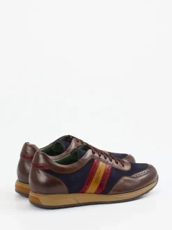 Galizio Torresi – Retro-Sneaker aus Velours- und Glattleder