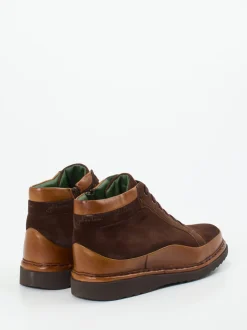 Galizio Torresi – Schnürboots aus Veloursleder Braun