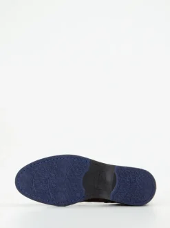 Galizio Torresi – Schnürboots aus Kalbleder Dunkelbraun