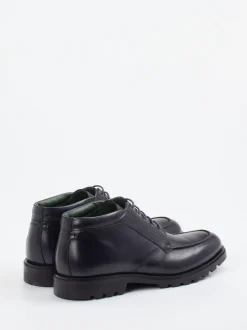 Galizio Torresi – Schnürboots aus Kalbleder blau