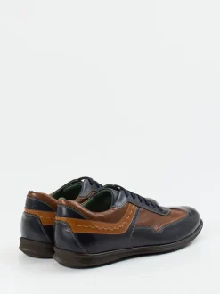 Galizio Torresi – Schnürschuh aus Kalbleder Dunkelblau
