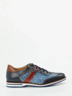 Galizio Torresi – Schnürschuh aus Kalbleder und Textil