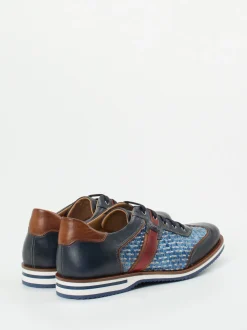 Galizio Torresi – Schnürschuh aus Kalbleder und Textil