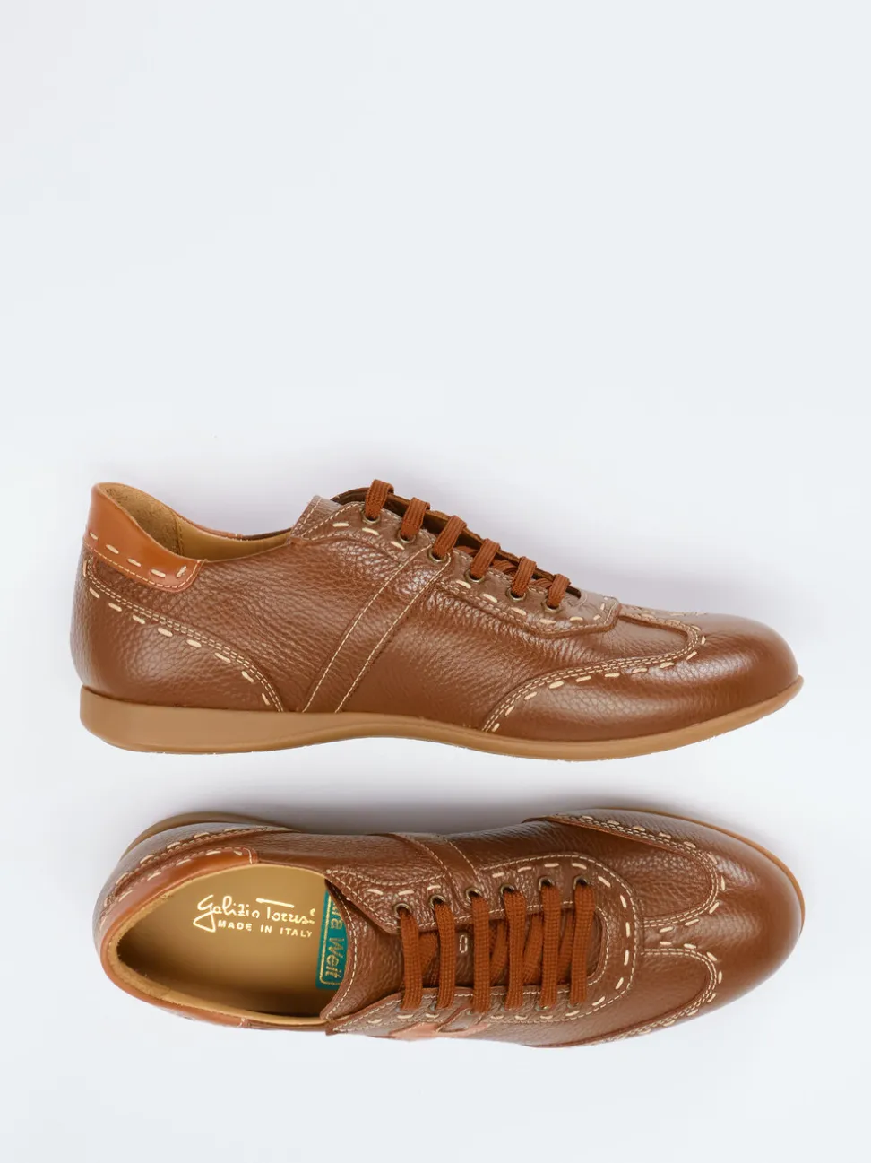 Galizio Torresi – Schnürschuh aus Kalbleder mittelbraun