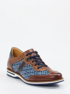 Galizio Torresi – Schnürschuh aus Kalbleder cognac
