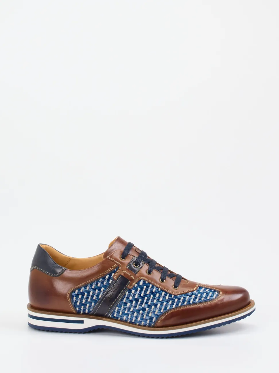 Galizio Torresi – Schnürschuh aus Kalbleder cognac
