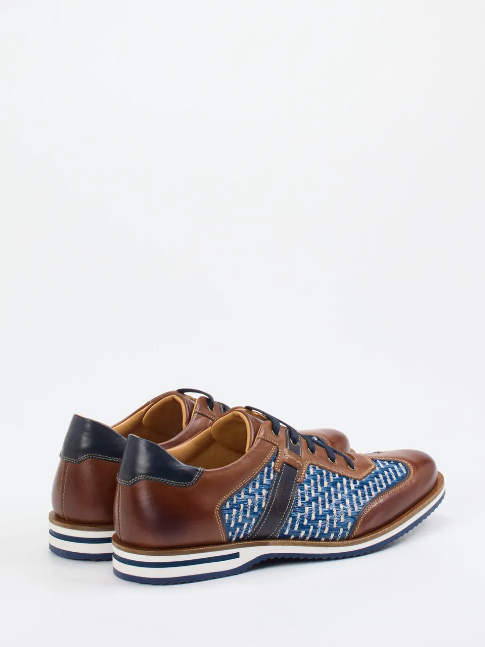Galizio Torresi – Schnürschuh aus Kalbleder cognac