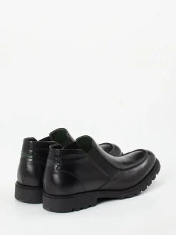 Galizio Torresi – Slip-On-Stiefeletten aus Kalbleder schwarz
