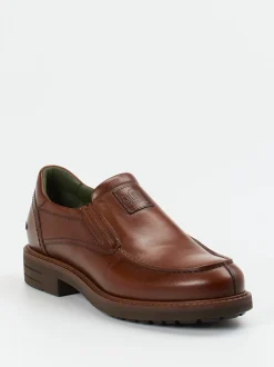Galizio Torresi – Slipper aus Kalbleder in Braun