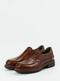 Galizio Torresi – Slipper aus Kalbleder in Braun
