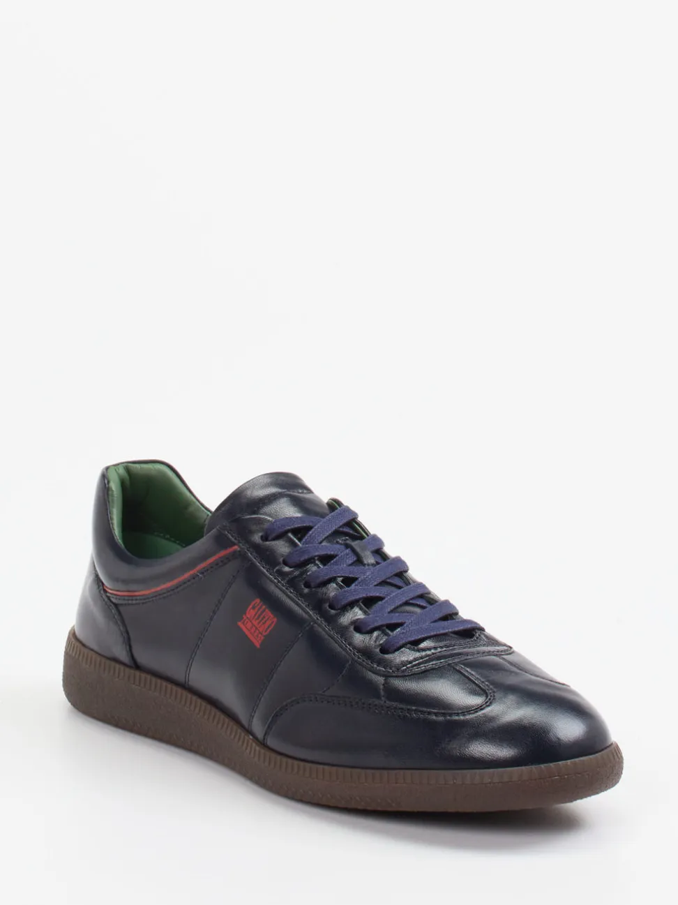 Galizio Torresi – Sneaker aus Kalbleder Dunkelblau