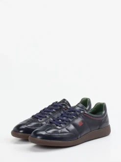 Galizio Torresi – Sneaker aus Kalbleder Dunkelblau