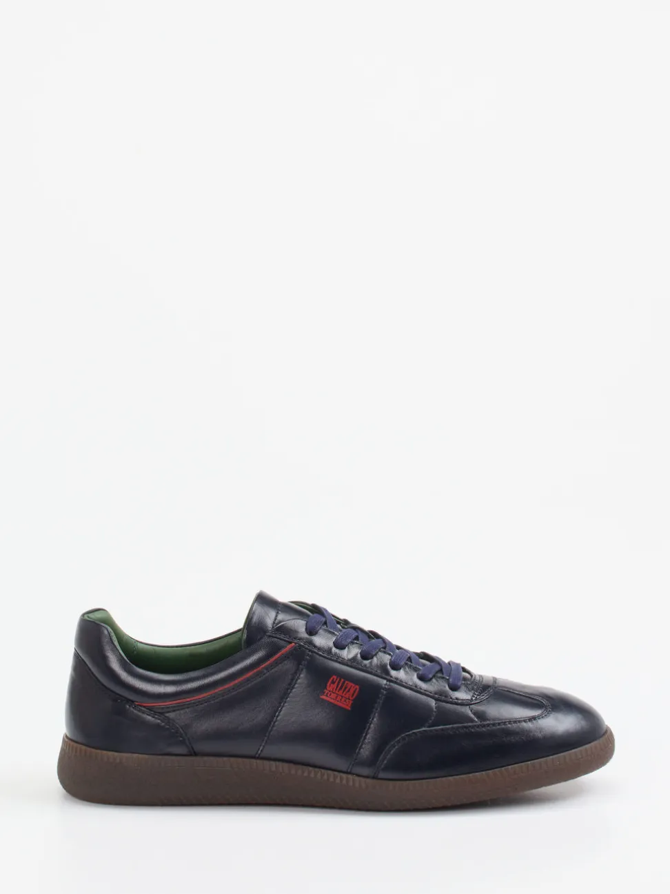 Galizio Torresi – Sneaker aus Kalbleder Dunkelblau