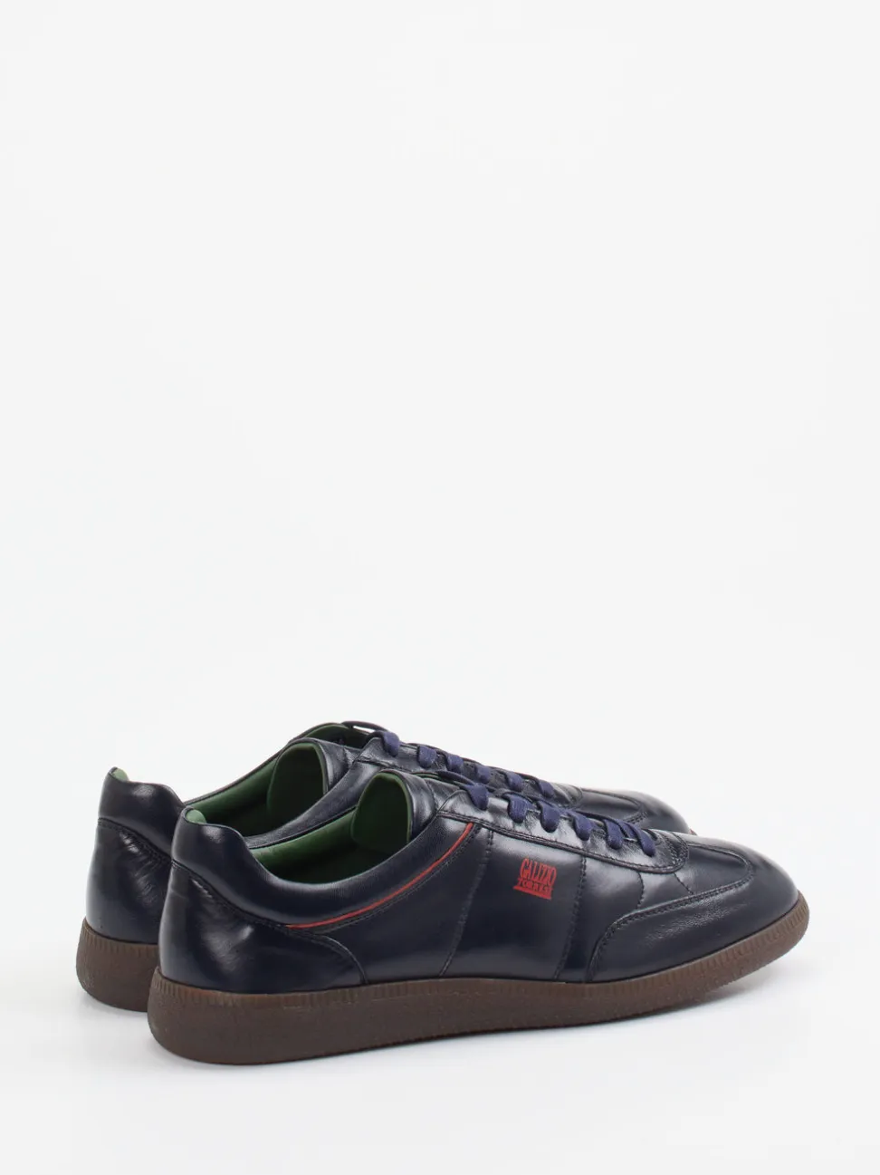 Galizio Torresi – Sneaker aus Kalbleder Dunkelblau