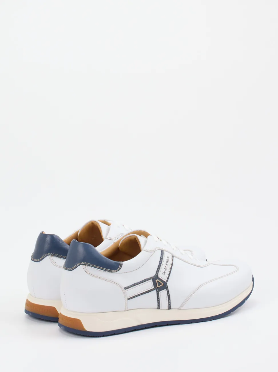 Galizio Torresi – Sneaker aus Kalbleder Weiß
