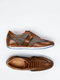 Galizio Torresi – Sneaker aus Kalbleder und Textil
