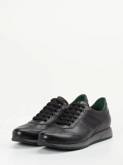 Galizio Torresi – Sneaker aus Kalbleder Schwarz
