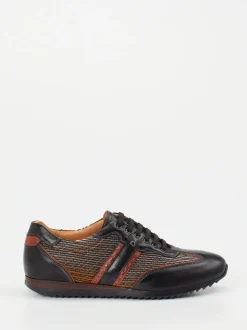 Galizio Torresi – Sneaker aus Kalbleder Schwarz-Multi