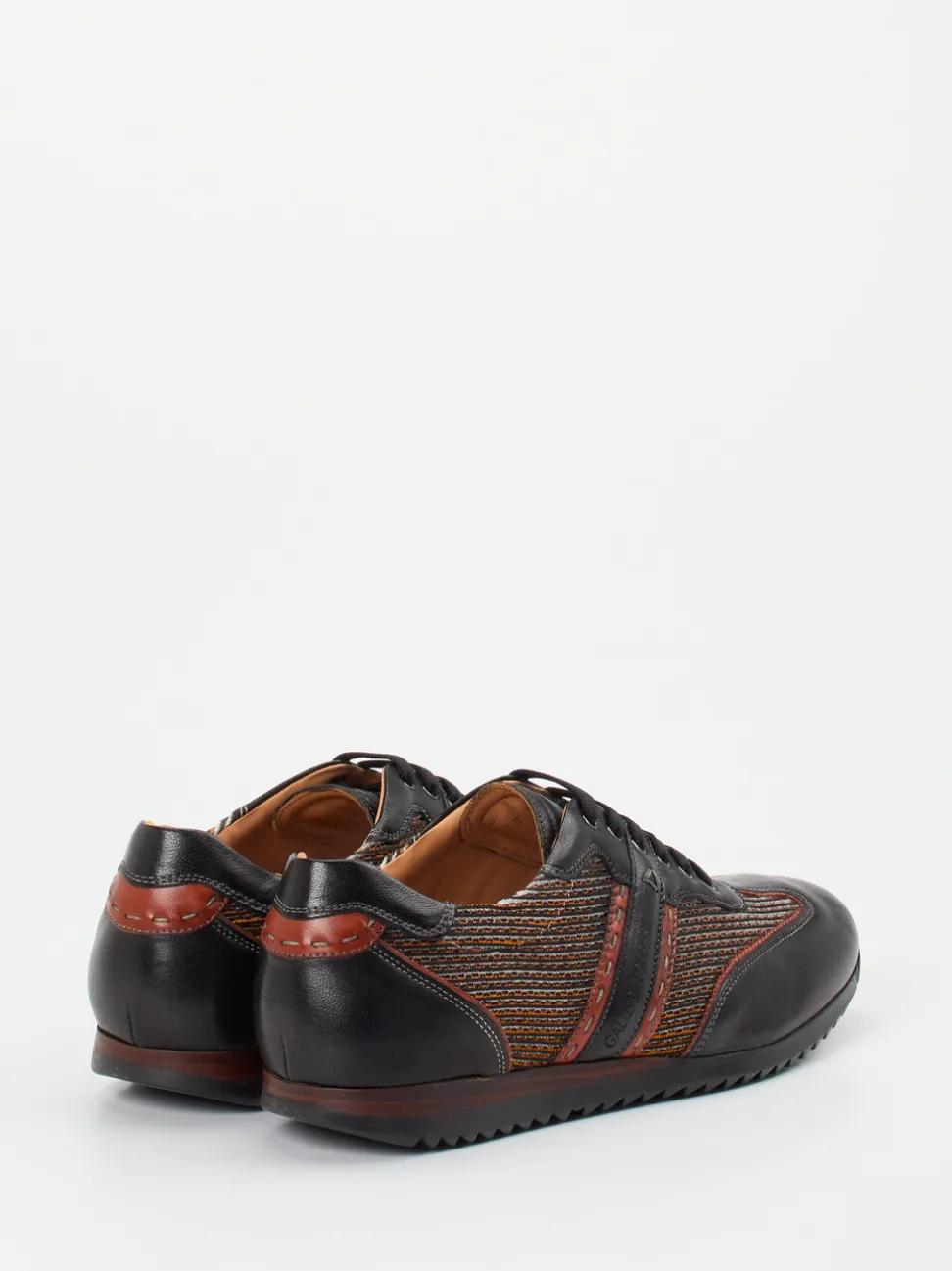 Galizio Torresi – Sneaker aus Kalbleder Schwarz-Multi