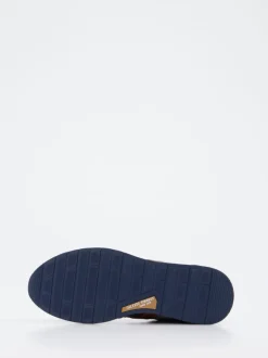 Galizio Torresi – Sneaker aus Leder-Mix in Petrol