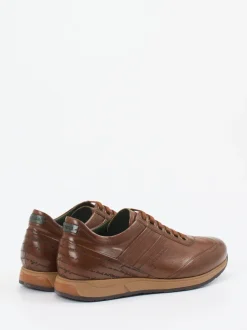 Galizio Torresi – Sneaker aus Kalbleder in Braun