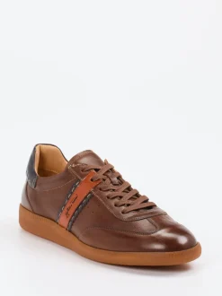 Galizio Torresi – Sneaker aus Büffelleder braun