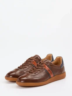 Galizio Torresi – Sneaker aus Büffelleder braun