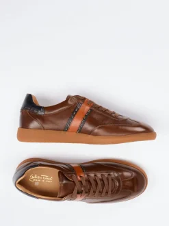 Galizio Torresi – Sneaker aus Büffelleder braun