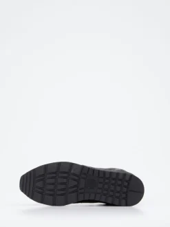 Galizio Torresi – Sneaker aus Kalbleder schwarz