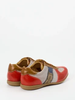 Galizio Torresi – Sneaker aus Kalbleder in Rot