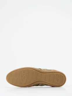 Galizio Torresi – Sneaker aus geprägtem Leder cognac