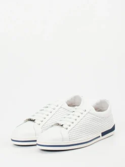 Galizio Torresi – Sneaker aus Kalbleder Weiß