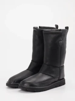 Galizio Torresi – Winterstiefel aus Leder schwarz